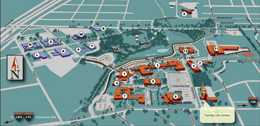 ECLC Location Map