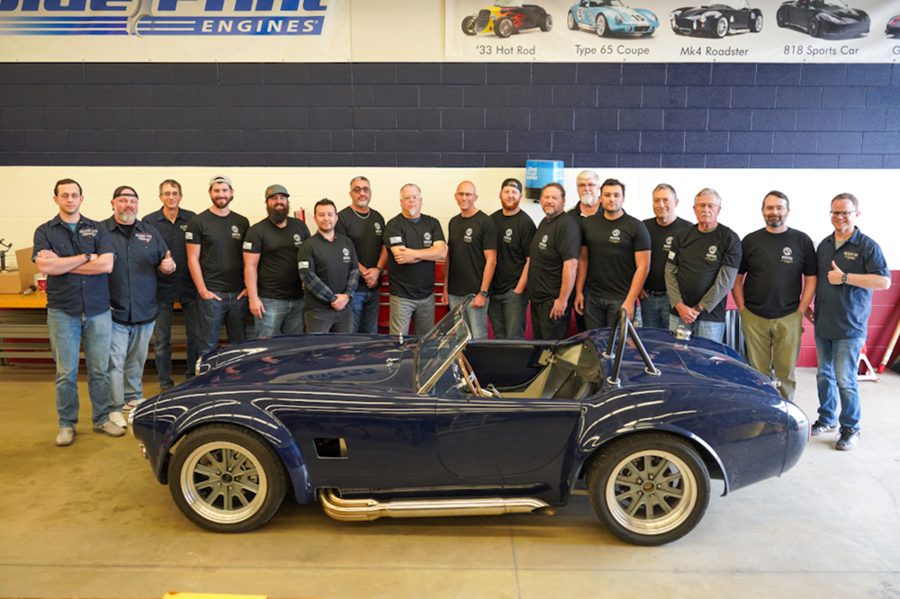 Factory 5 Build School Instructors and Students