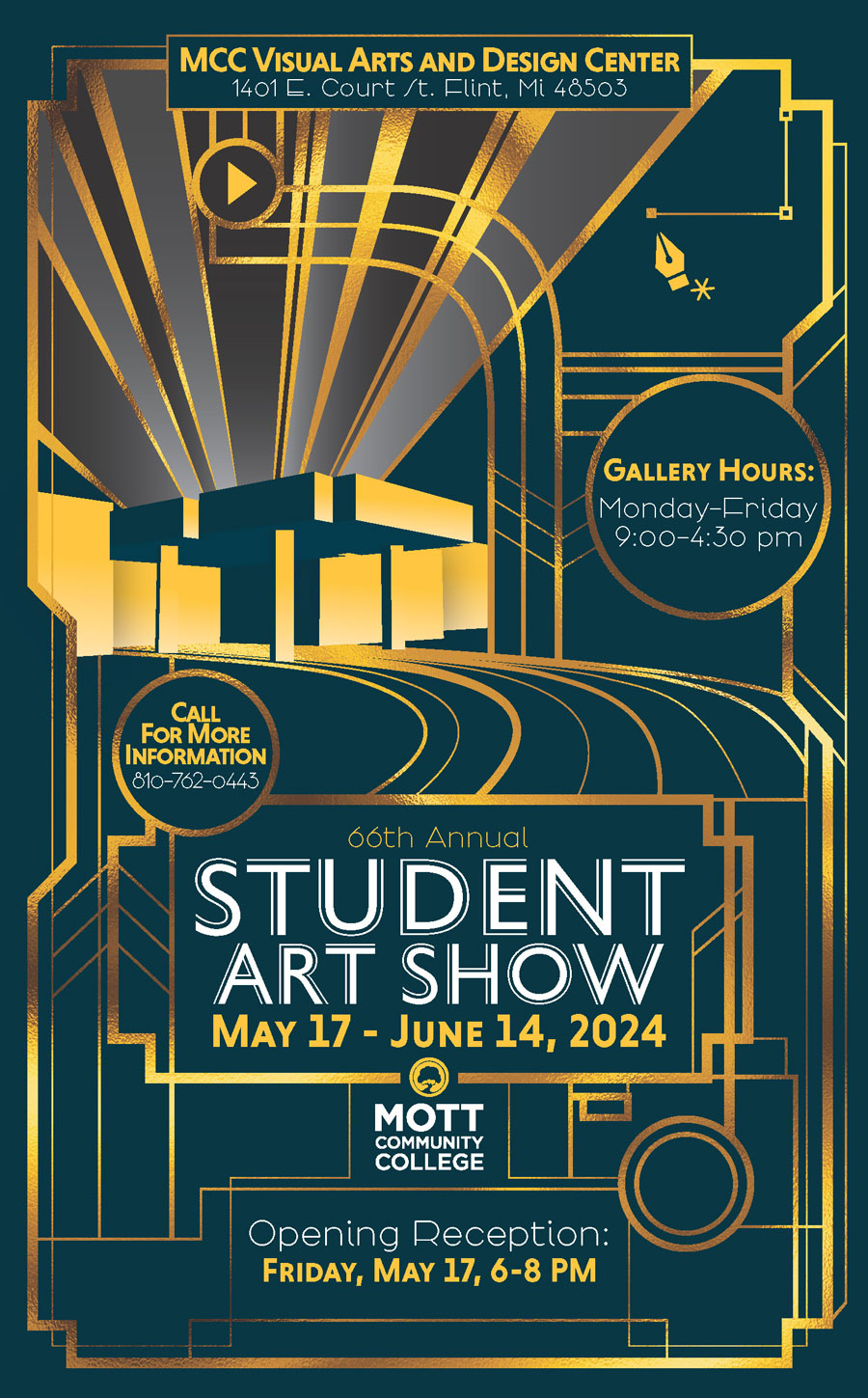 66th Annual Student Art Show May 17th - June 14, 2024