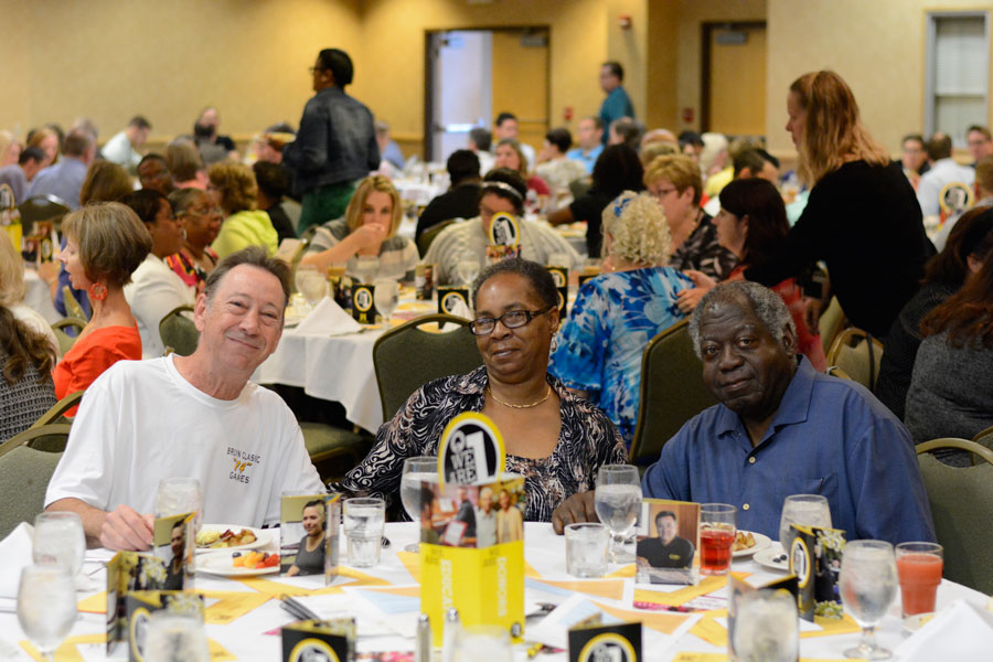 Matthew Curtis, El Nita Blount and Tony Caldwell