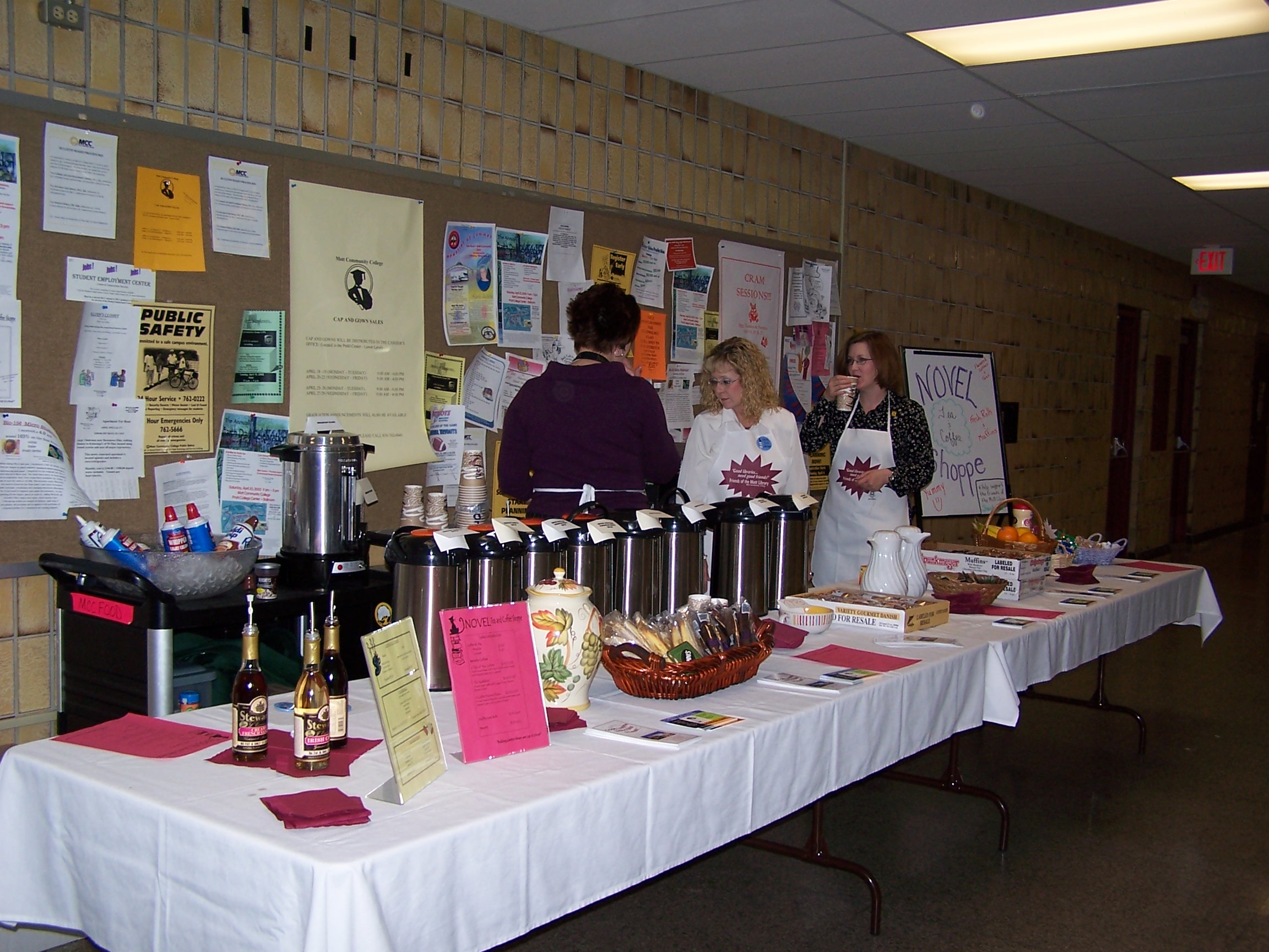 tea table from Novel with Tea event