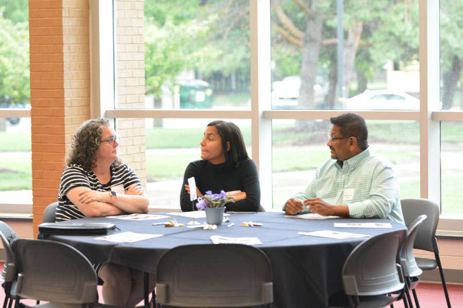 Trustee Scholars with family