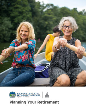 Planning Your Retirement MPSERS Brochure cover