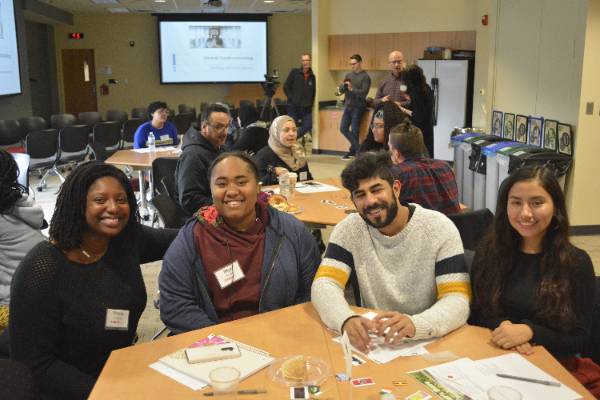 students at event in Center for Teaching and Learning