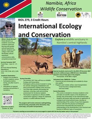 BIOL279 Flyer