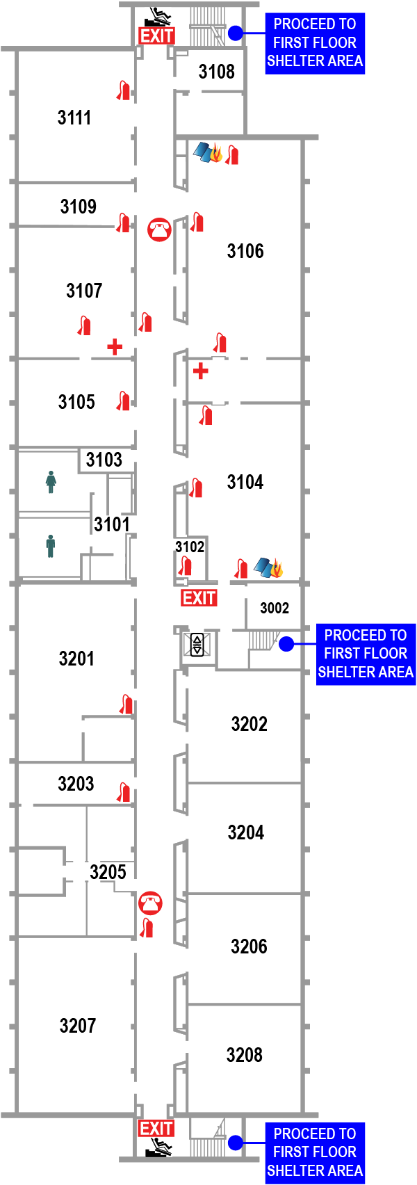 Gorman Science Center Floorplan Map