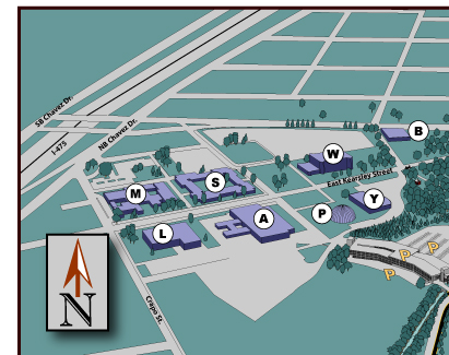 MCC Main Campus Map