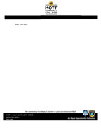 Generic Informational Letterhead